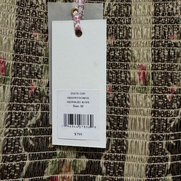 *BRAND NEW* NWT LoveShackFancy Greenwich mini dress Size M - Picture 2 of 4